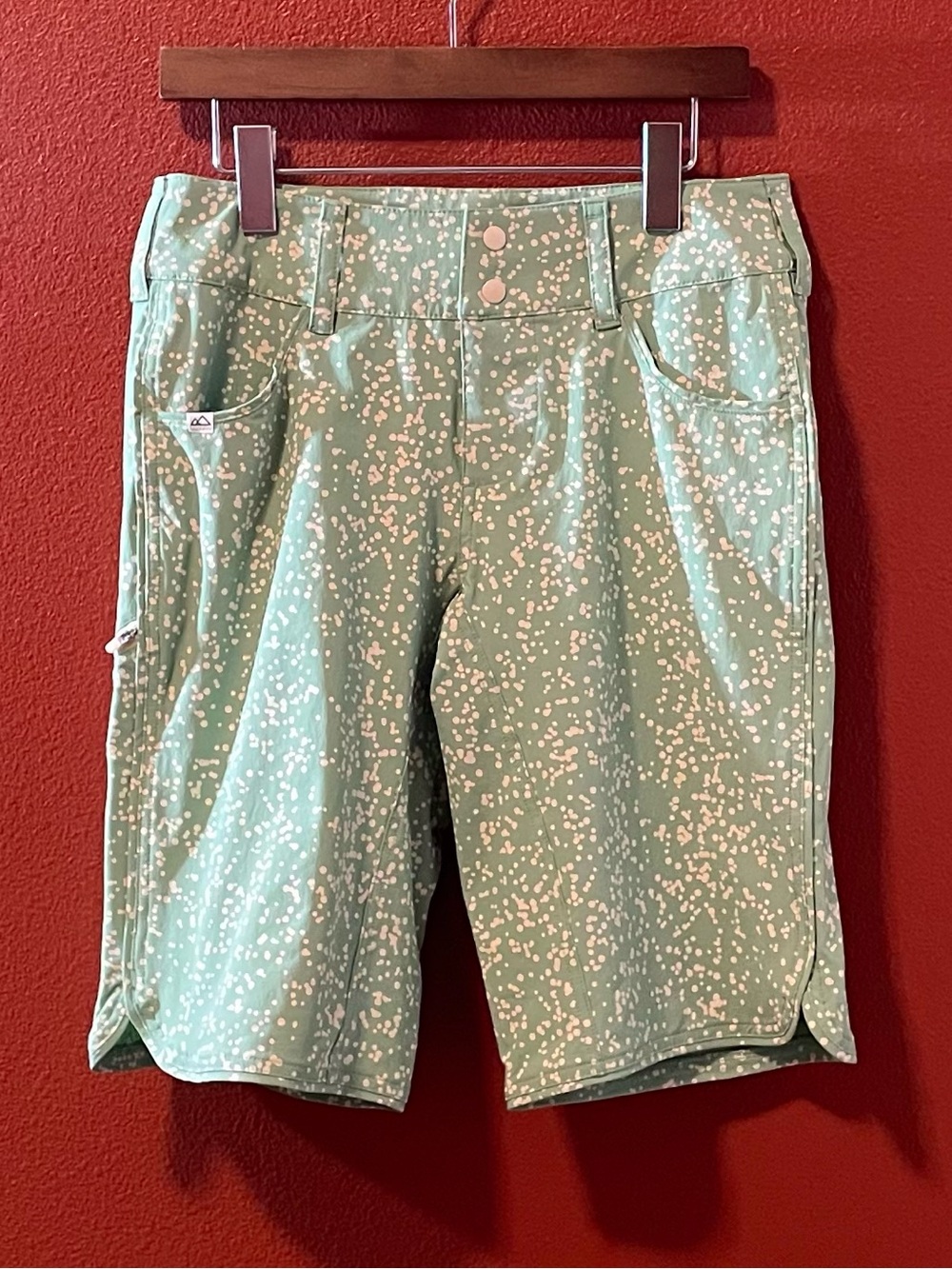 Wild Rye Women’s Freel Mountain Bike Polka Dot Cycling Performance Shorts
